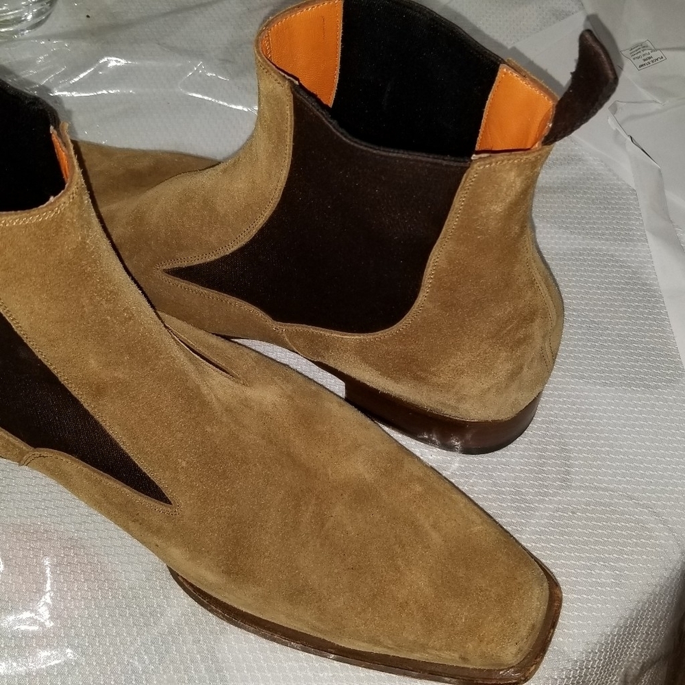 Santoni / suede boots